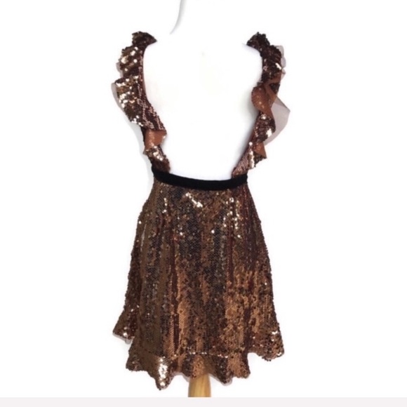 Free People NWOT Siren Sequin Dress In Tribeca 6 - Picture 5 of 8